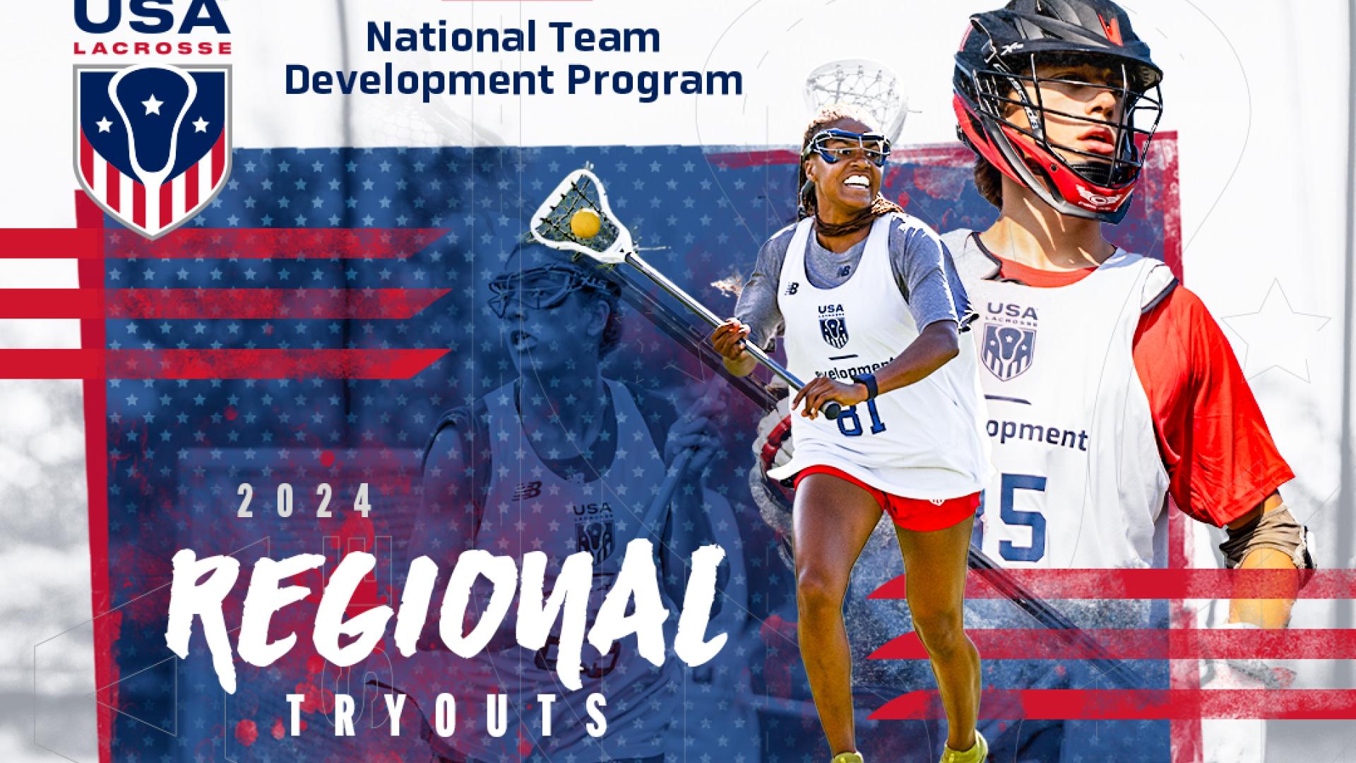 Registration Opens for 2024 USA Lacrosse NTDP Regional Tryouts USA
